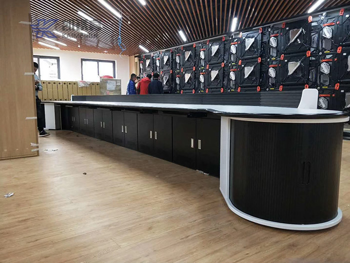 湖南某銀行監(jiān)控中心